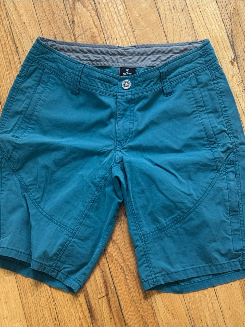 Kuhl Women's Teal Outdoor Bermuda Shorts